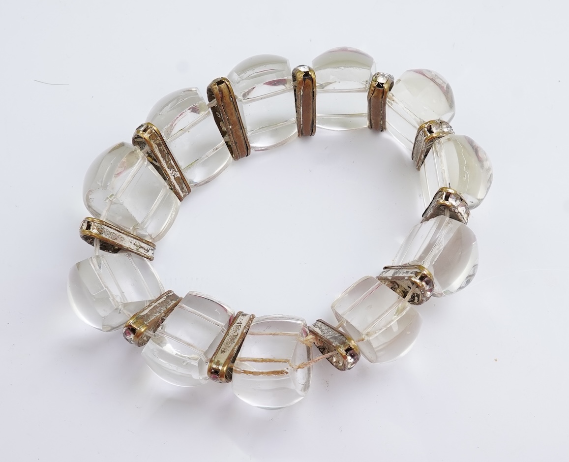 A group of three bracelets